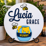 Custom Name Sign | Personalized Laser Cut Wood | Nursery Decor Gift