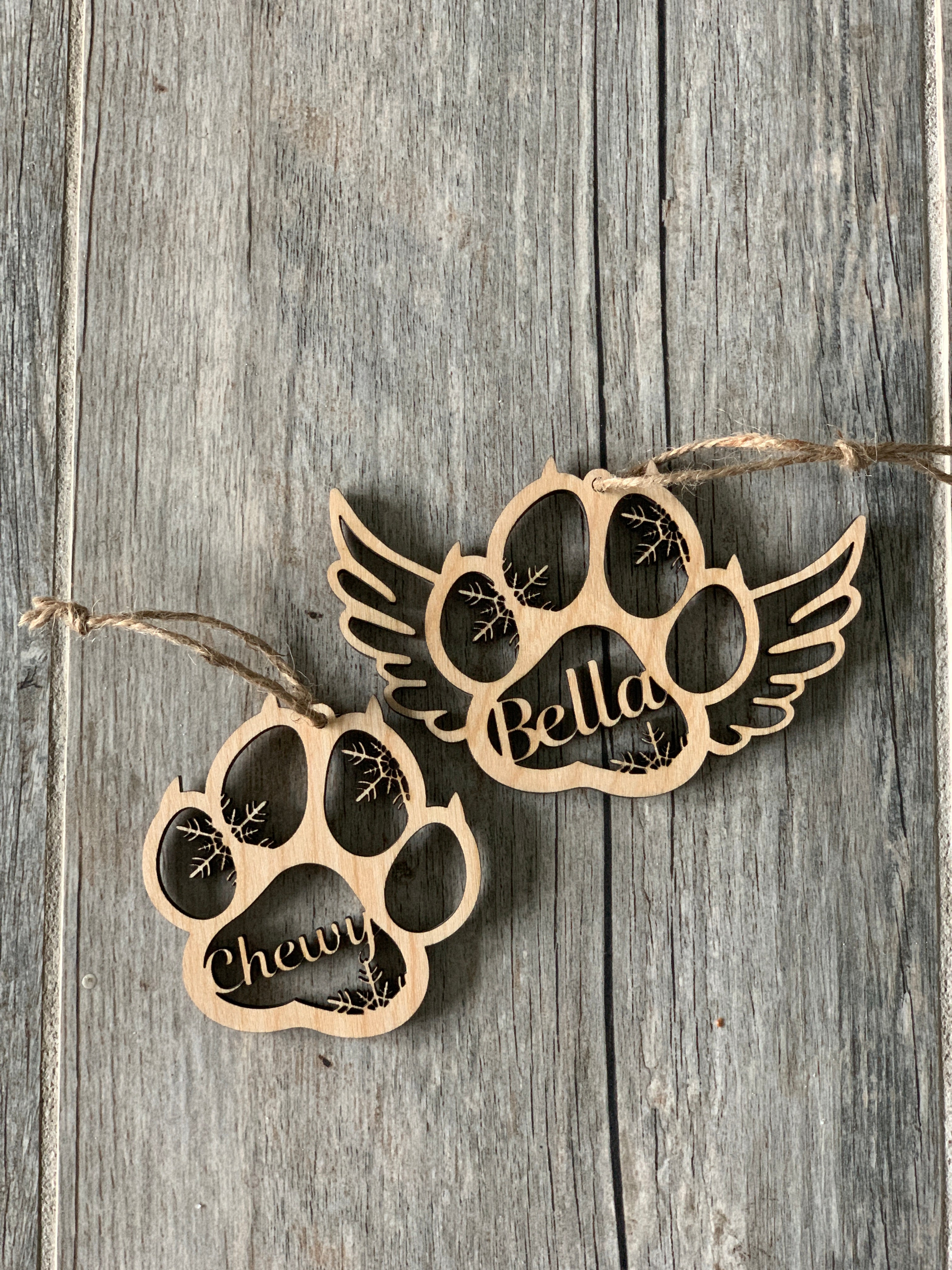 Personalized Pet Ornaments