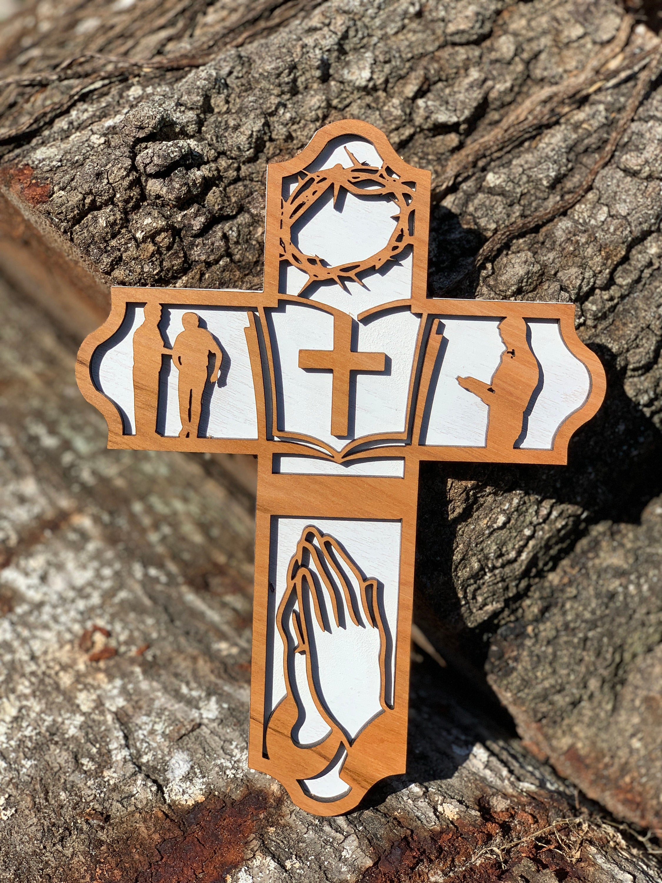 Wooden faith Cross