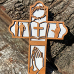 Wooden faith Cross