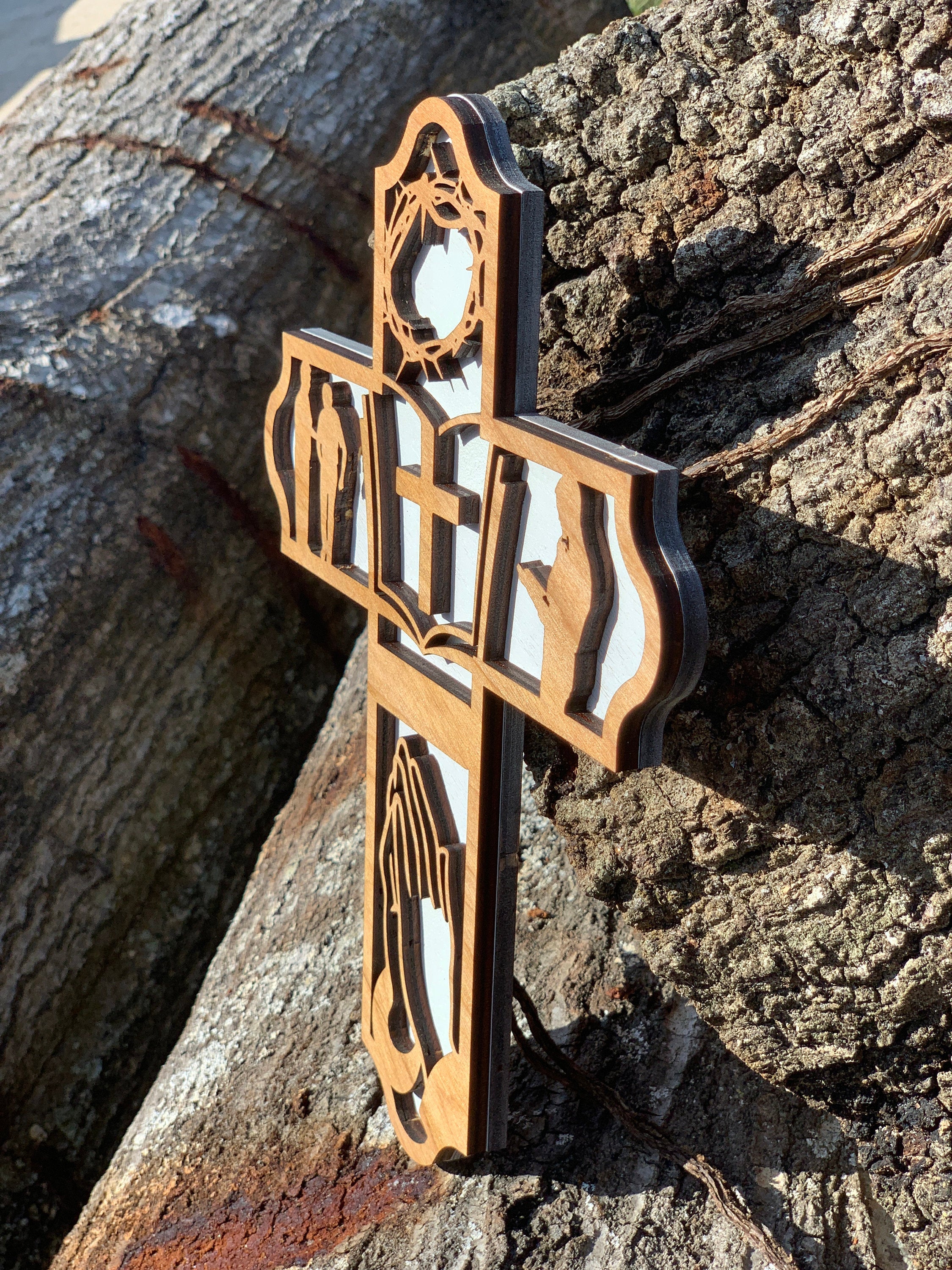 Wooden faith Cross – Creations with Hart