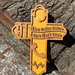 Wooden Dispatcher Cross