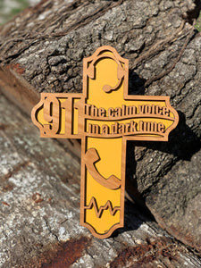 Wooden Dispatcher Cross