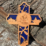 Wooden Seabee Cross