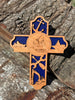 Wooden Seabee Cross