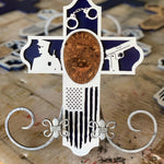 Wooden Police Cross