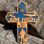 Wooden Airman Cross