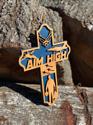 Wooden Airman Cross