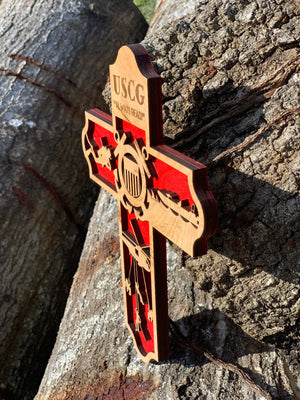 Wooden USCG Cross