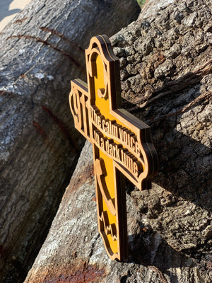 Wooden Dispatcher Cross