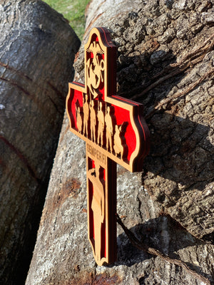 Wooden Marine Cross