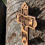 Wooden Hunter Cross