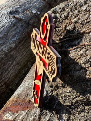 Wooden Nurse Cross