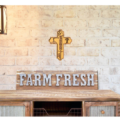 Wooden lineman Cross