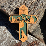 Wooden Mountain Cross