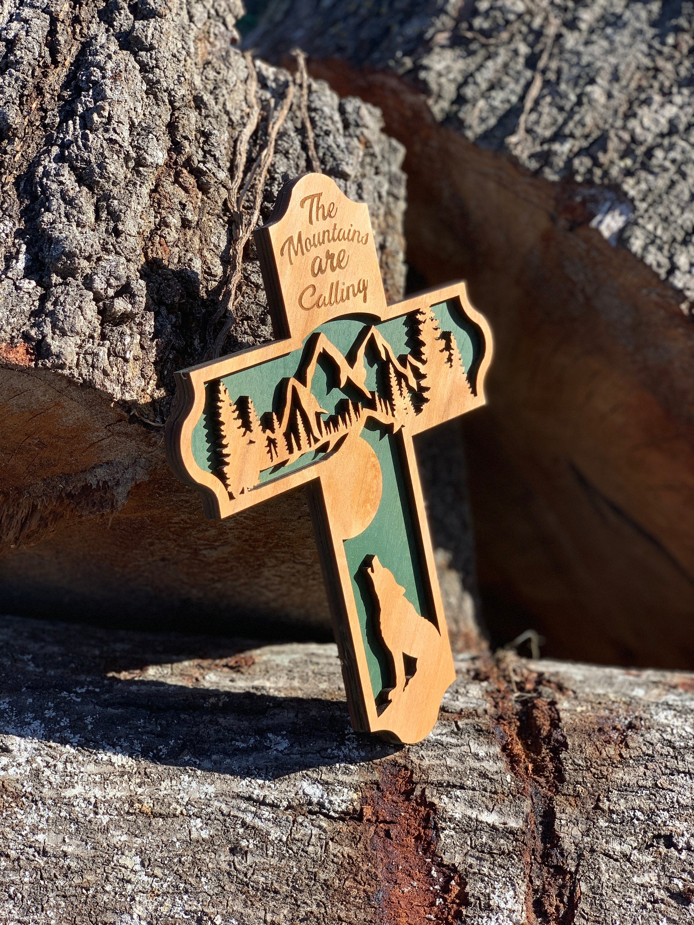 Wooden Mountain Cross
