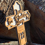 Wooden first home Cross