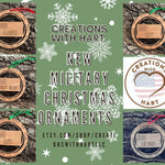Wooden Air Force Ornament