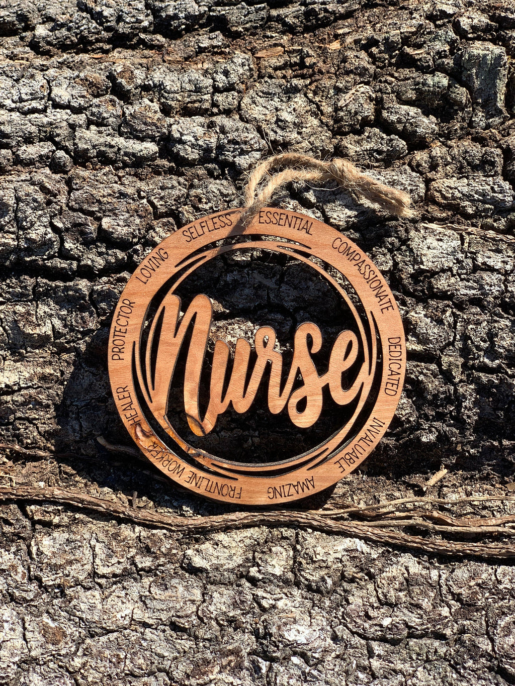 Wooden Nurses Ornament